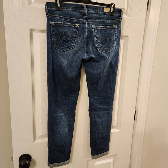 Ag Adriano Goldschmied Stilt Roll-up Cigarette Jean Size 27 - Picture 6 of 8